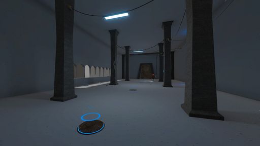 Screenshot of the game in Unity